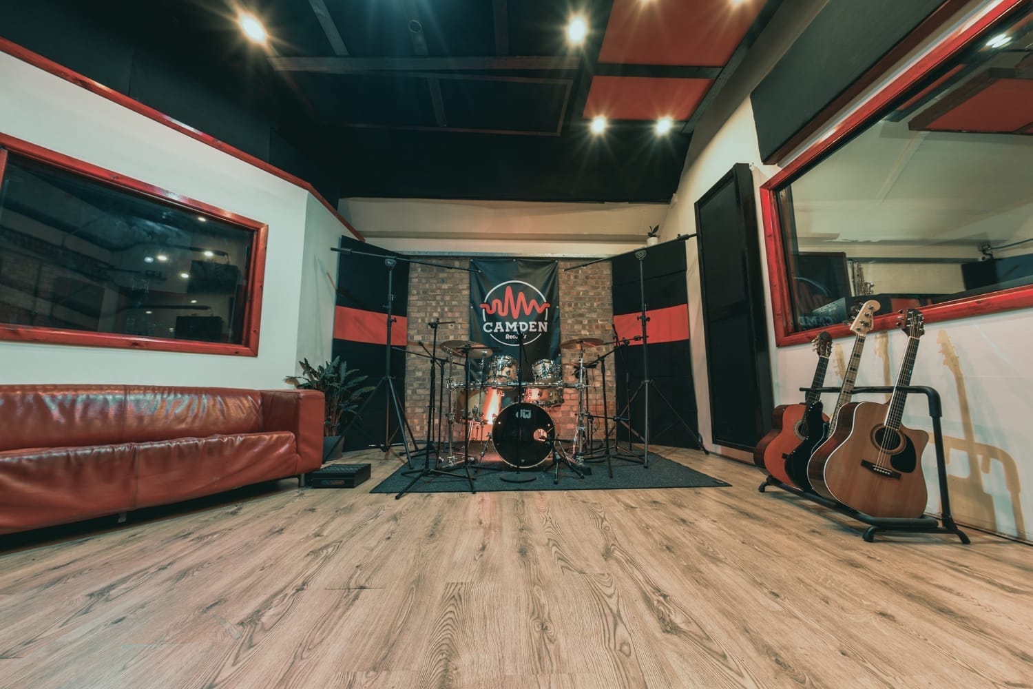 Local Recording Studio Live Room